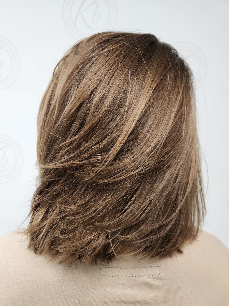 Precision Haircut by Siobhan Rozinski at K Bella Hair Studio & Spa in Brighton, MI