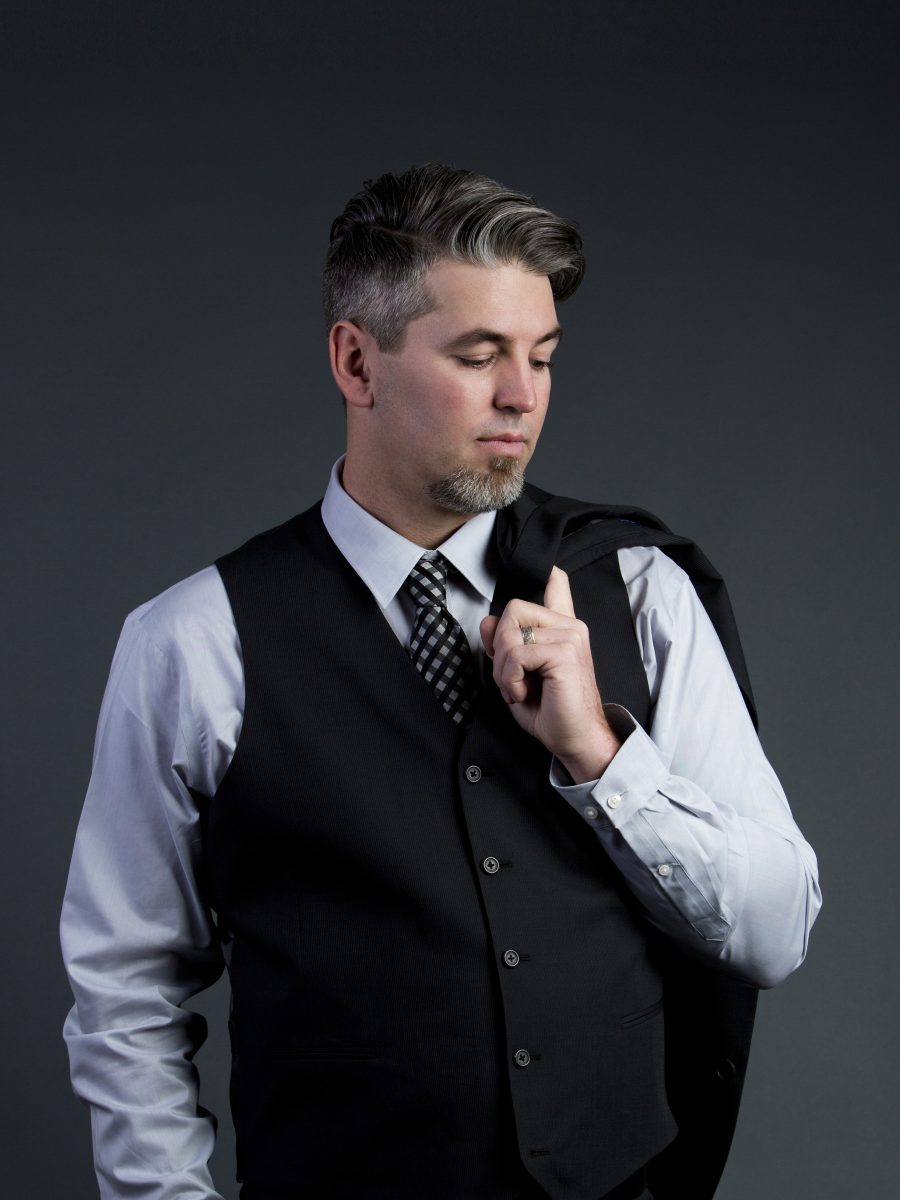 Men's event haircut and style with a fresh cut by Kristan Sayers at K Bella Hair Studio & Spa in Brighton, MI