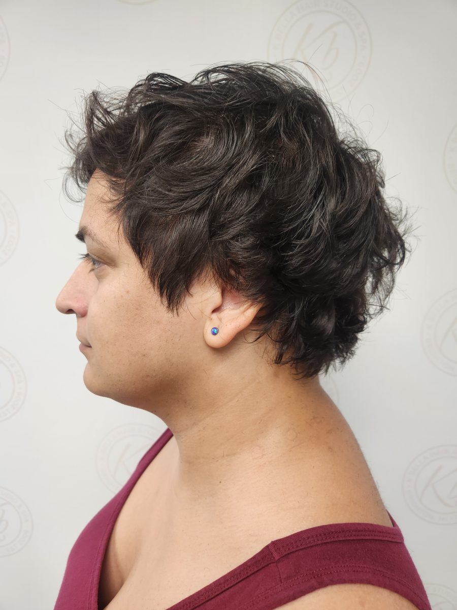 Precision Bixie by Siobhan Rozinski at K Bella Hair Studio & Spa in Brighton, MI