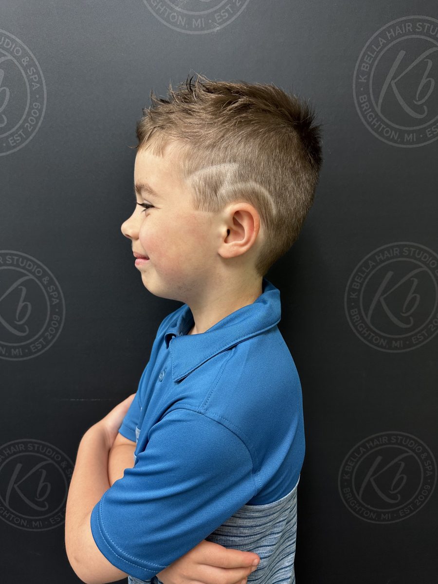 Precision Lil' Cutie Haircut by Kameryn Bell at K Bella Hair Studio in Brighton, MI