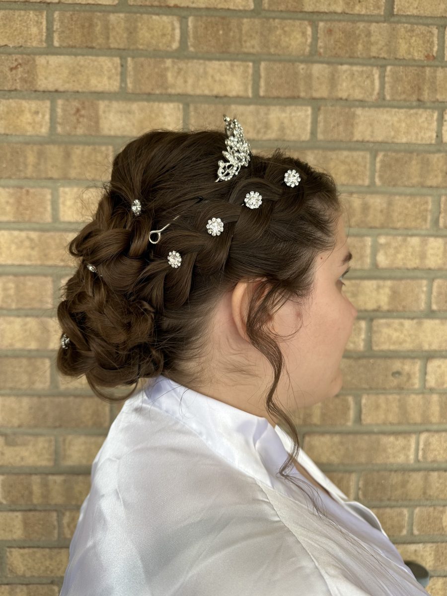 Bridal party hair and makeup styling by Allison Bowsher at K Bella Hair Studio in Brighton, MI