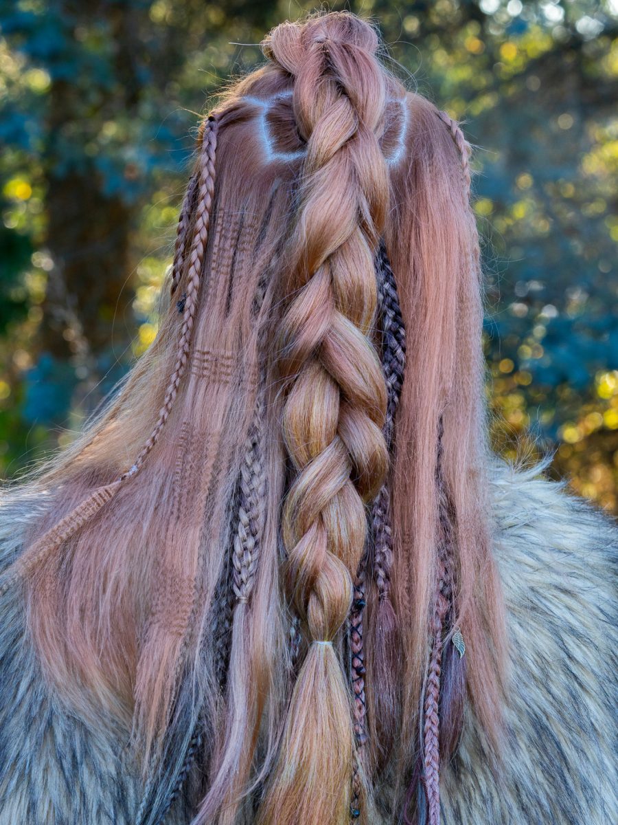 Viking Hair Style by Raquel Vettese at K Bella Hair Studio in Brighton, MI