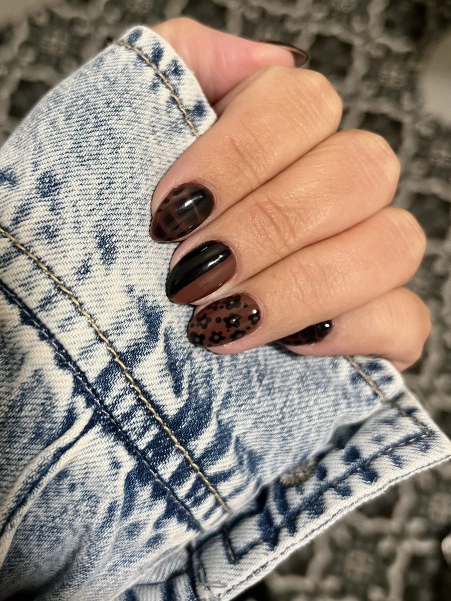 Professional gel nail application by Tara Dye at K Bella Hair Studio & Spa in Brighton, MI