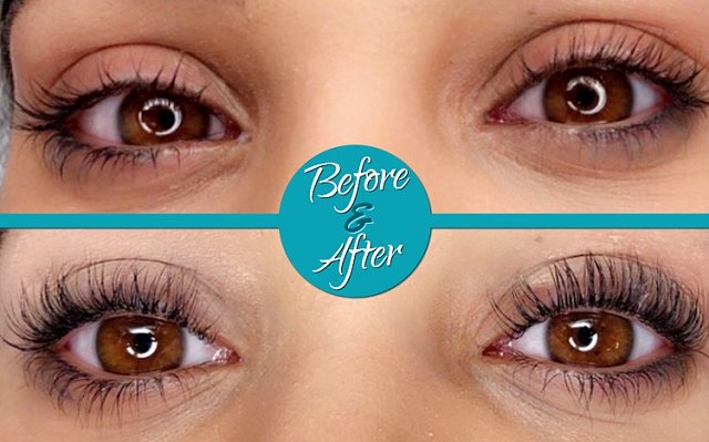 Lash Lift & Tint - Before & After