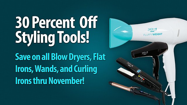 30 Percent Off Styling Tools