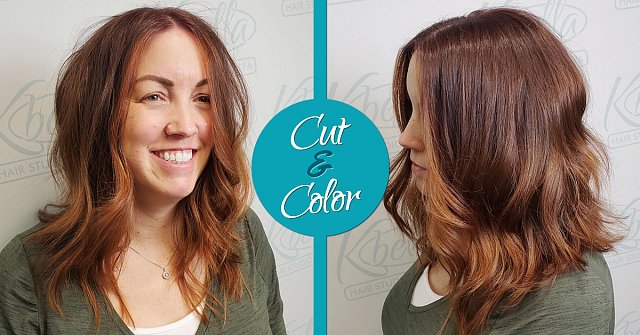 Client Before & After - Cut & Color