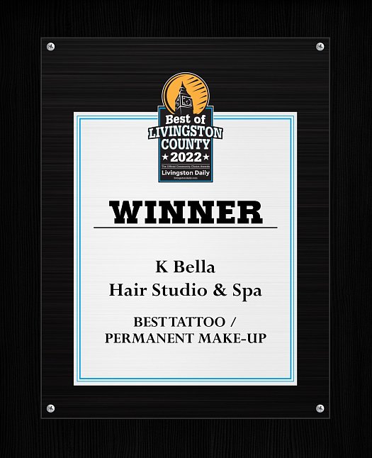 Best Of Livingston County 2022 Winner - Best Tattoo / Permanent Makeup | K Bella - Brighton, MI