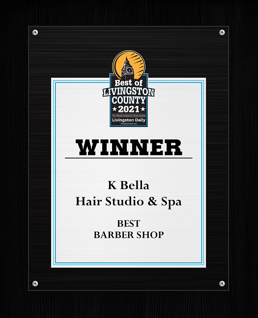 Best Of Livingston County 2021 Winner - Best Barber Shop | K Bella - Brighton, MI