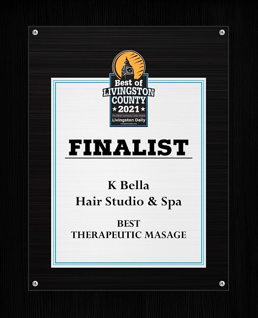 Best Of Livingston County 2021 Finalist - Best Therapeutic Massage | K Bella - Brighton, MI