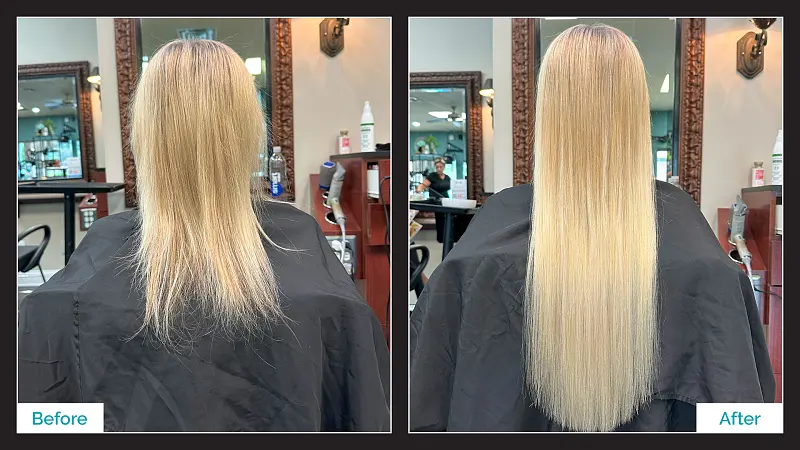 3 Bundles Of Keratin Tip Hair Extensions