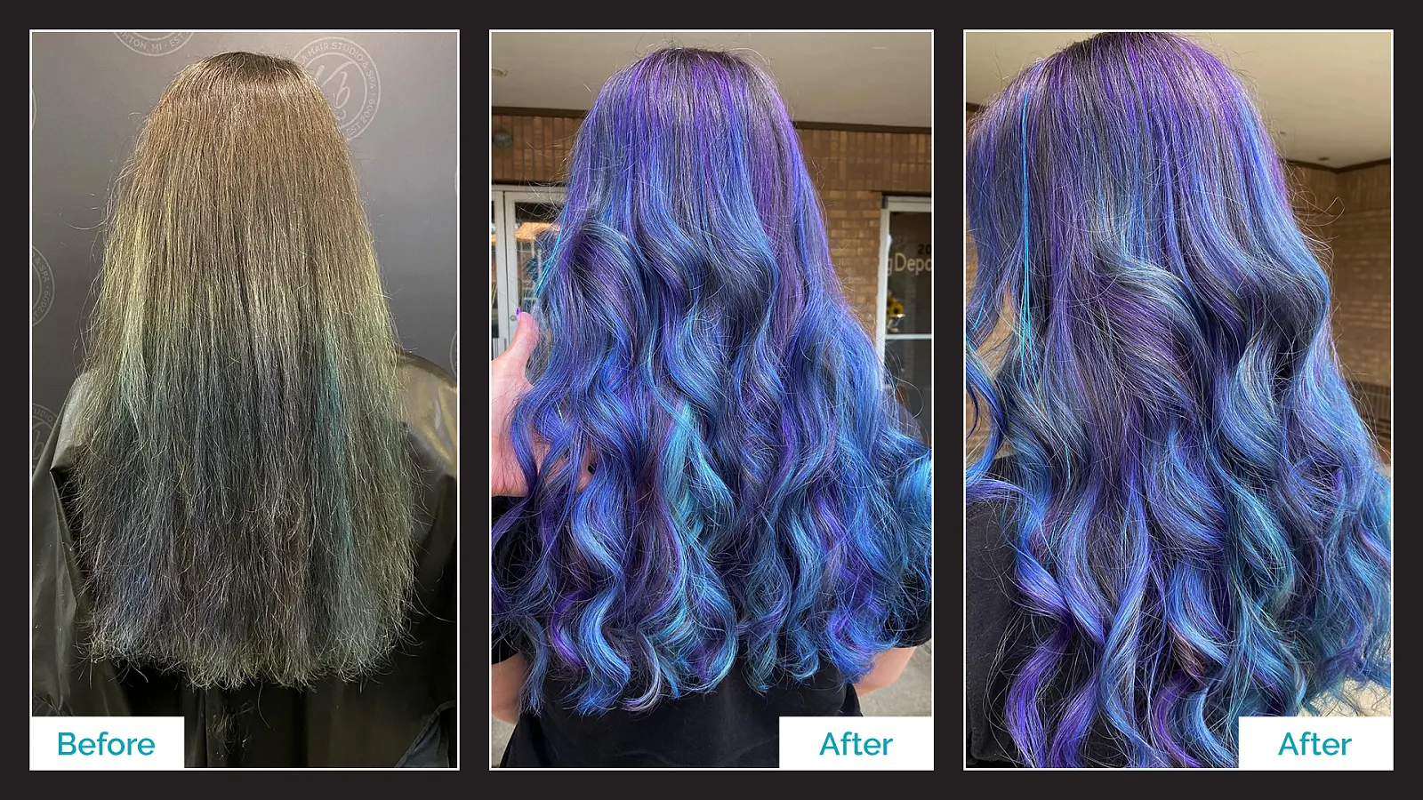 Vivid Foilayage