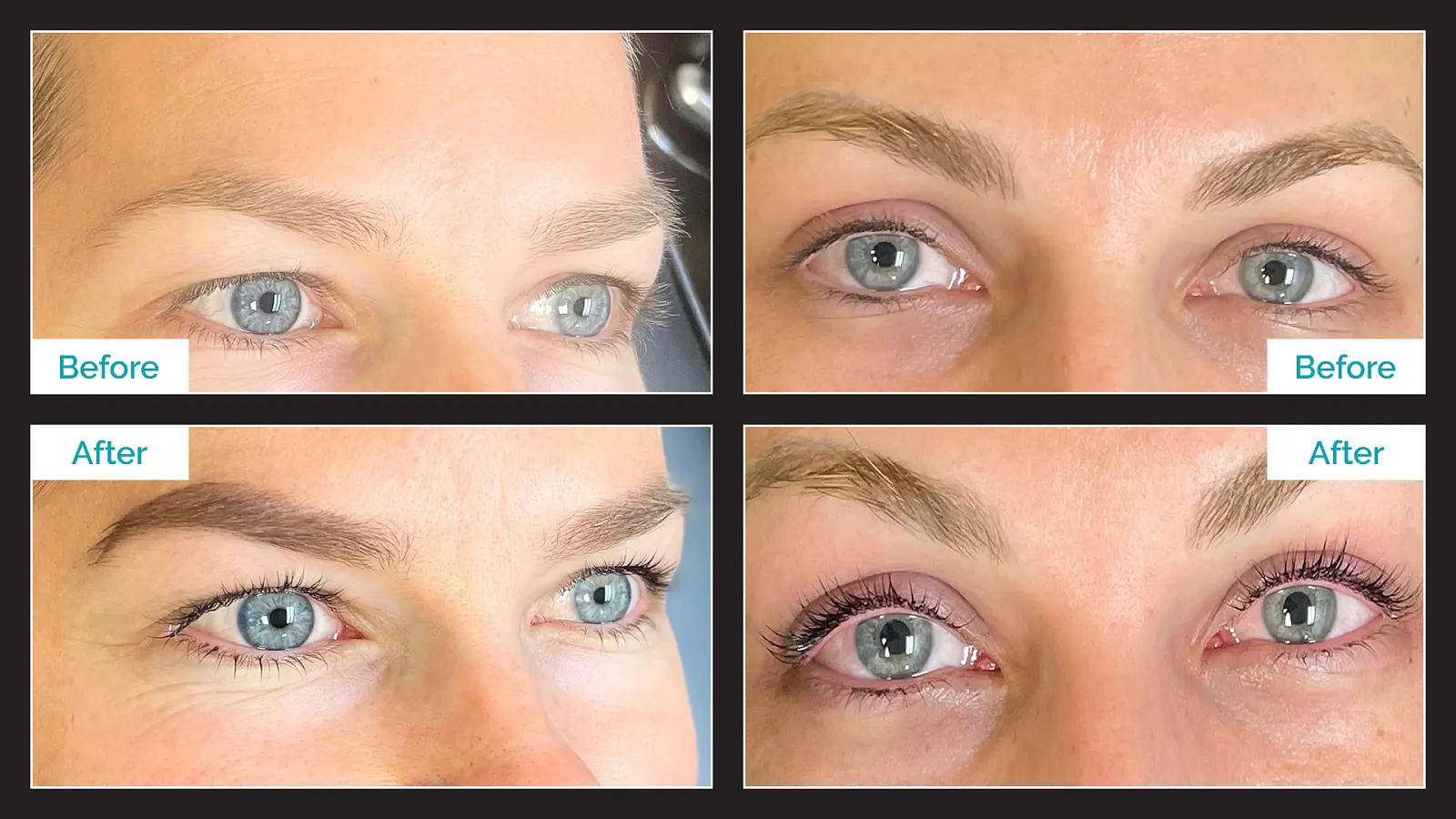 Lash Lift & Tint - Before & After