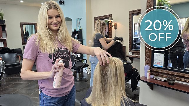 Save 20% On All Hairsprays at K Bella!