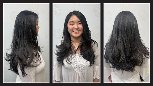 Heavy Face Frame & Layered Cut - By Jean Kania | K Bella - Brighton, MI