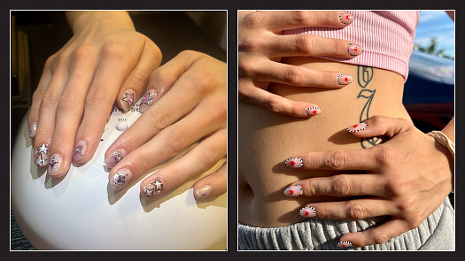 Gel Nails With Art - By Allie McGinty | K Bella - Brighton, MI