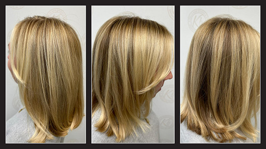 Partial Hilites & Trim - By Katie Rowe | K Bella - Brighton, MI