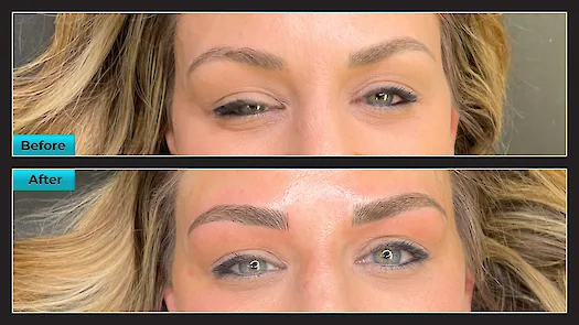 Eyebrow Microblading Before & After