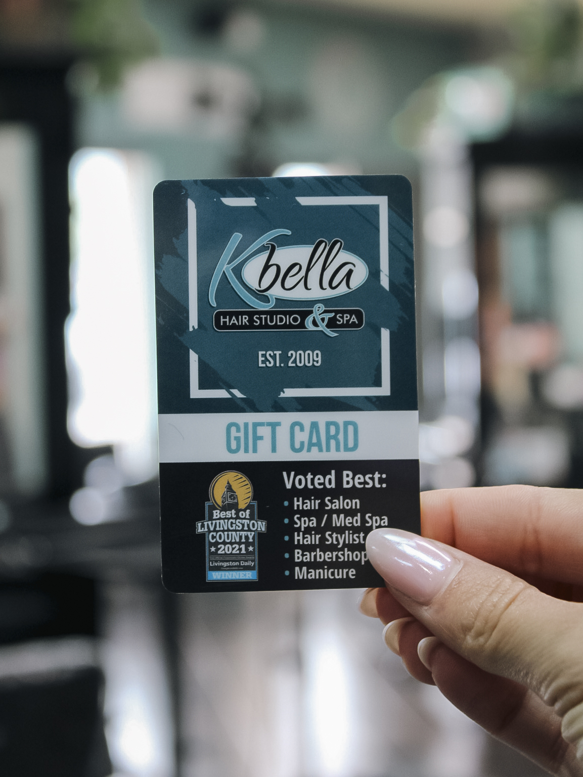 K Bella Hair Studio & Spa gift card